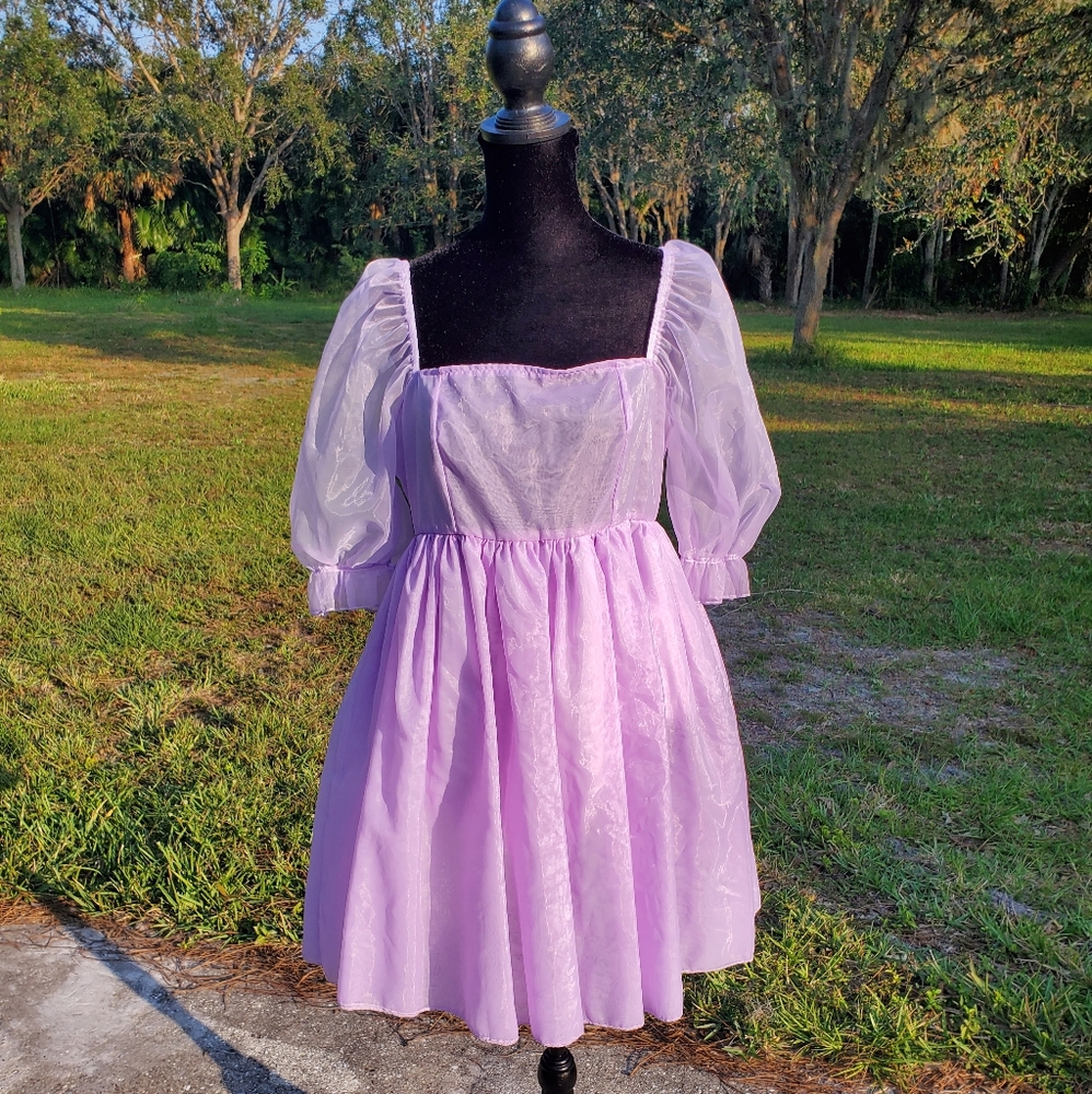 Lavender Fairy Dress Short